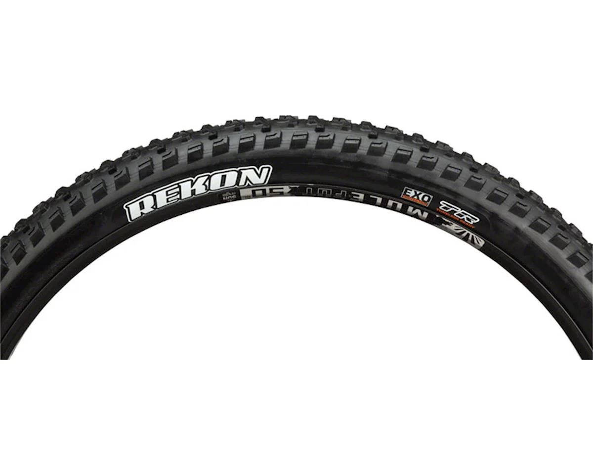 Maxxis Rekon Tubeless Mountain Tire (Black) (27.5") (2.6") (Dual/EXO)